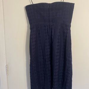 Unworn strapless cocktail dress